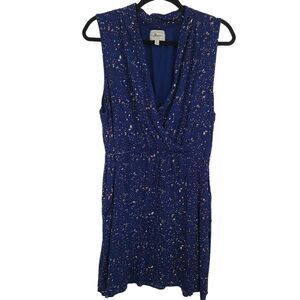 G.H. Bass & Co Womens Knee Length Wrap Top Tie Waist Sleeveless Dress Size XL